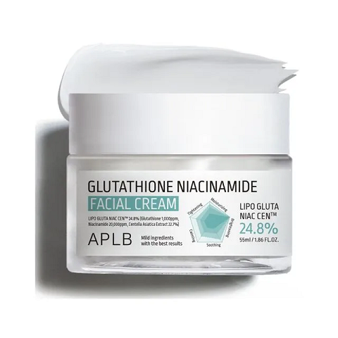 APLB - Glutathione Niacinamide Facial Cream - 55ml  Barefection