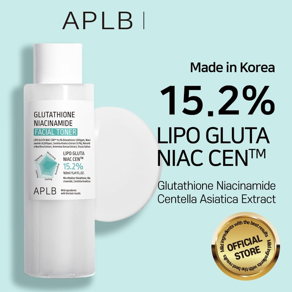 APLB - Glutathione Niacinamide Facial Toner - 160ml Barefection APLB - Glutathione Niacinamide Facial Toner - 160ml Barefection