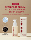 K-SECRET SEOUL 1988 SERUM : RETINAL LIPOSOME 2% + BLACK GINSENG now available at www.Barefection.com. Visit us for product details and our latest offers!
