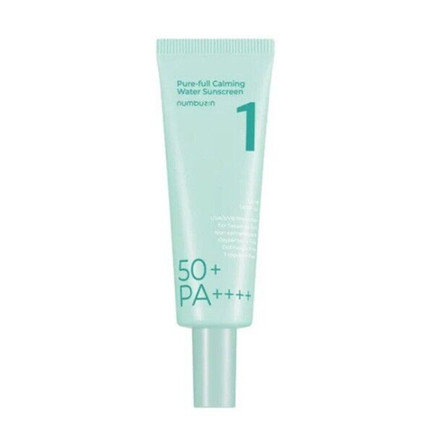 < New Arrival > Numbuzin No.1 Pure-Full Calming Water Sunscreen (Clear Filter Sun Essence)  SPF50+ PA++++ - 50ml