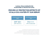 SKIN1004 HYALU-CICA WATER-FIT SUN SERUM SPF50+ PA++++ now available at ww.Barefection.com. Visit us for product details and our latest offers!