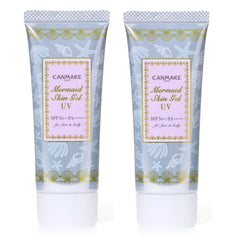 2 x Canmake - Mermaid Skin Gel UV SPF 50+ PA++++ - 01 Clear - 40g