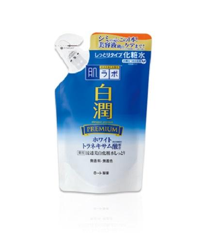 Hada Labo Shiro-Jyun Premium Whitening Lotion (Toner) Rich option - Refill 170ml